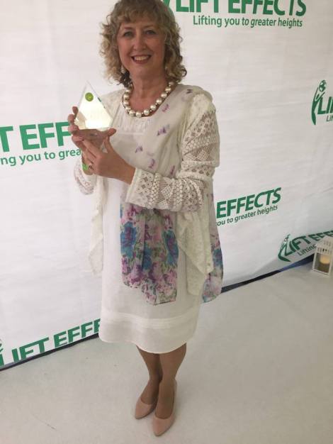 3 Life Effects. Me with my award